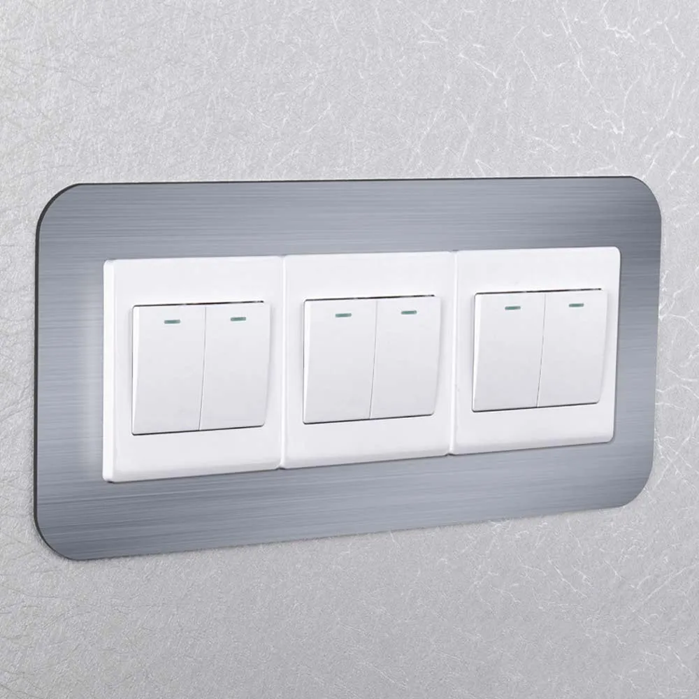 

Водостойкие накладки на переключатели из алюминия