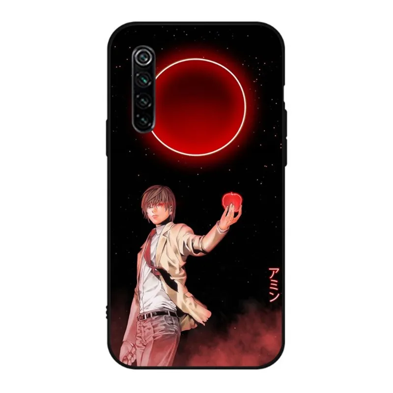 Anime Death Note Phone Case For Realme GT 2 9i 8i 7i Pro X50 X2 C35 C21 C20 C11 C3 Soft Black Phone Cover images - 6