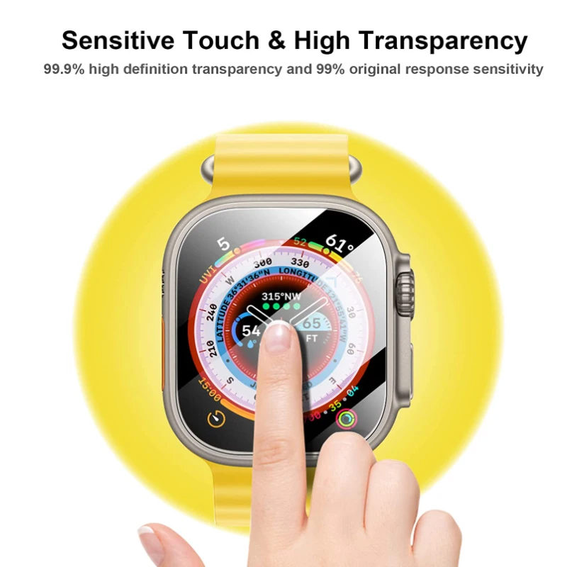 Screen Protector for Apple Watch Film Ultra 8 7 6 SE 5 4 3 45mm 41mm 40 44mm 49mm 38 42mm Flexible Soft iWatch iWatch Protector