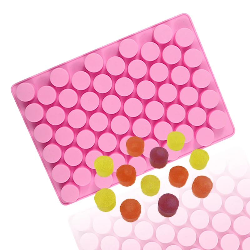 

Mini Round Chocolate Gummy Silicone Mold Cylinder Column Candy Mould For Caramel Cheese Ice Cube Tray Maker Moldes De Silicona