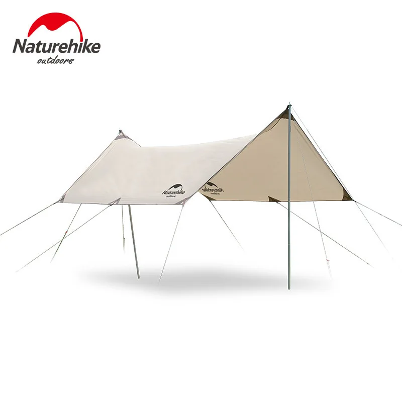 

Палатка Naturehike туристическая Ультралегкая, тент уличный водонепроницаемый для защиты от солнца, много человек, NH20TM006