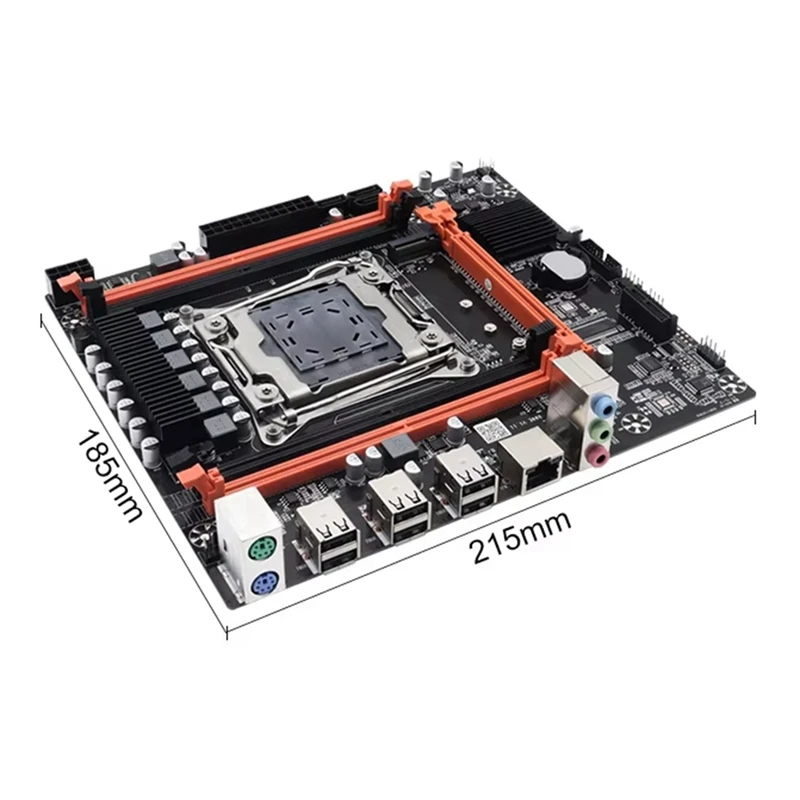 Материнская плата X99E + процессор E5 2678 V3 поддержка термопаста 4XDDR4 RECC RAM PCIEX16 Nvme Gigabit