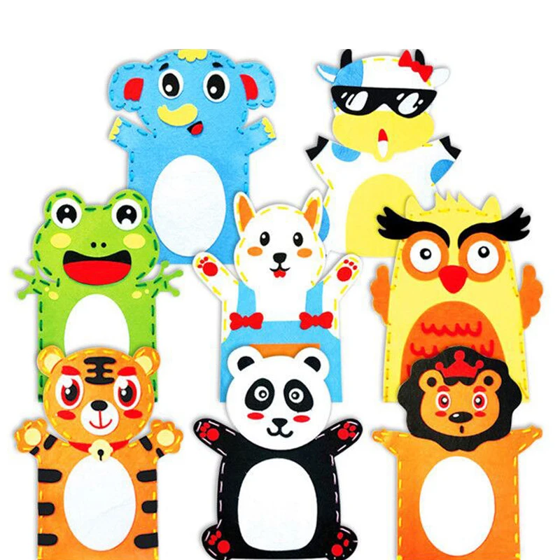 

2 шт., детские куклы-животные из нетканого материала