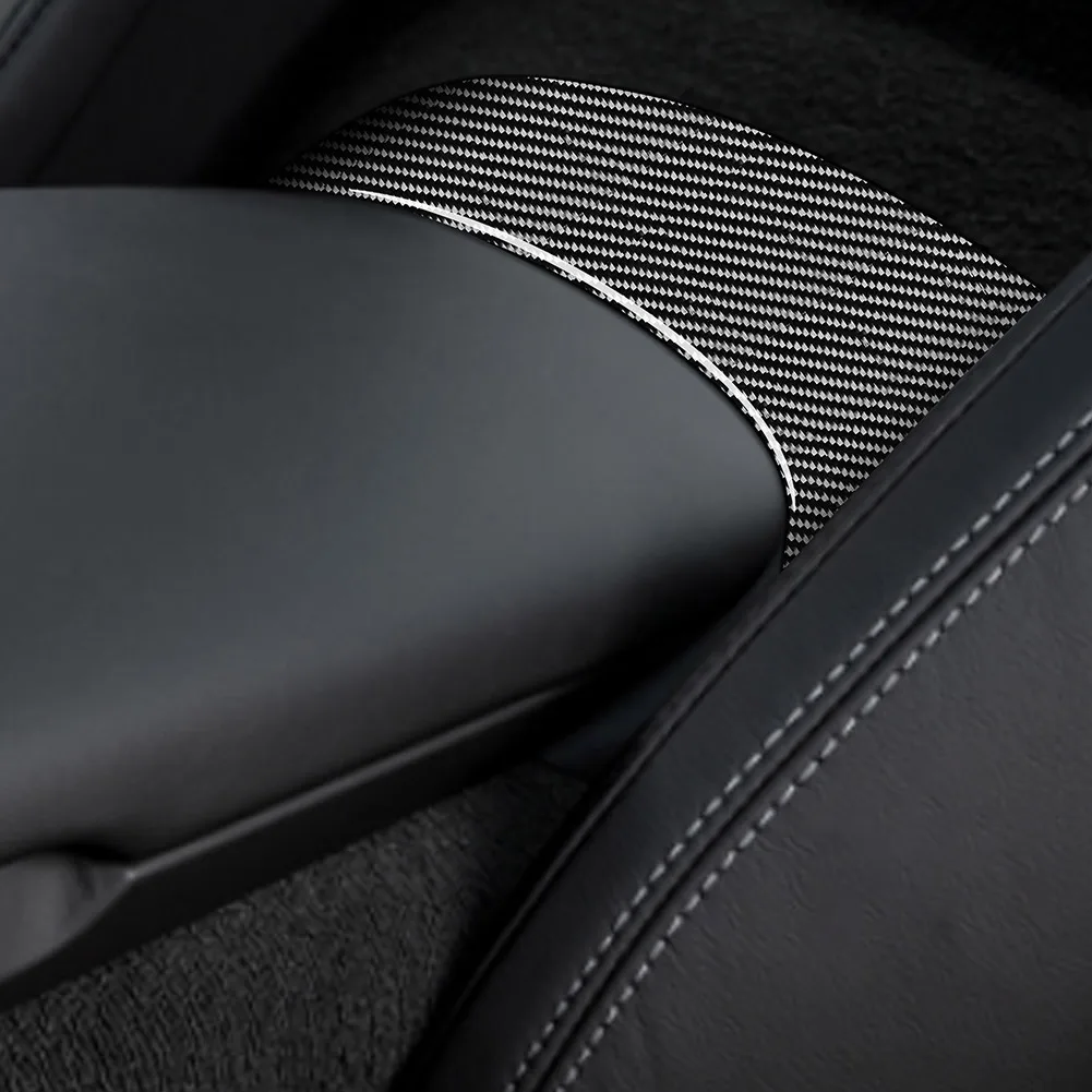 

1*Car Center Console Interior Shift Panel Cover Protector Trim Sticker Carbon Fiber Style For Dodge Charger 2011-14