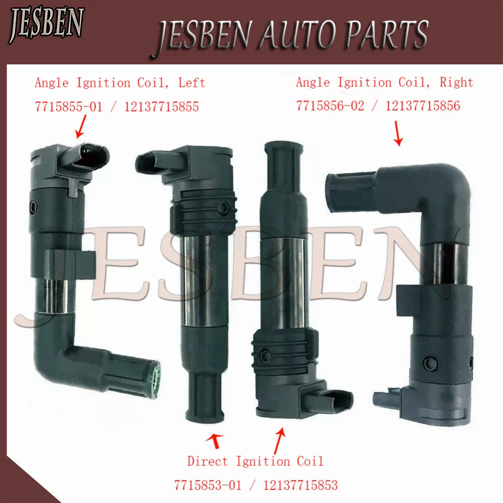 

4X 7715853-01 7715855-01 7715856-02 Катушка зажигания подходит для BMW HP2 R1200GS R1200R R1200S R1200RT R12 R12T R900 2004-2014