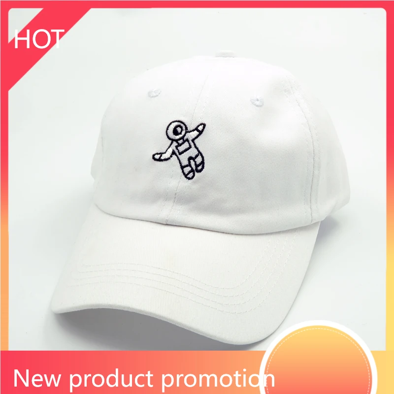 

Бейсболка с вышивкой космонавта, унисекс, модная бейсболка для папы, регулируемая яркость, в наличии