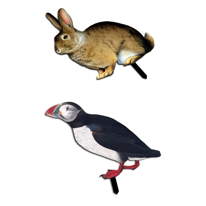 

Акриловое животное, садовый столб, садовый знак, художественные украшения, ремесла, товары для свадьбы, дня рождения, украшение на день ребенка