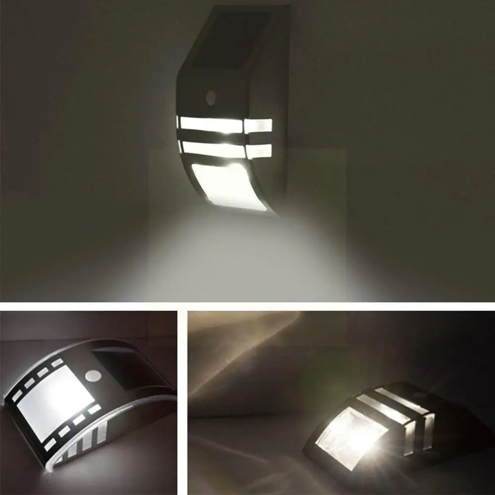

Solar Steel Wall Light Motion Sensor Led Garden Outdoor Light Courtyard Solar Wall Light S0b7
