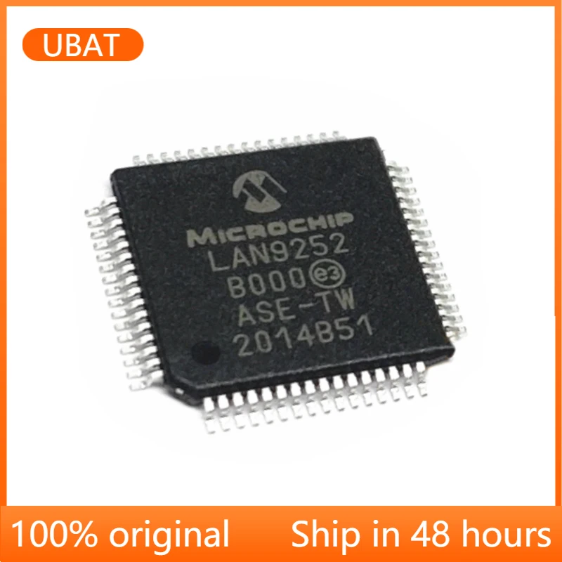 

1-50 шт. LAN9252/PT LAN9252 TQFP-64 посылка QFN Ethernet чип интерфейса контроллера IC совершенно новый оригинальный