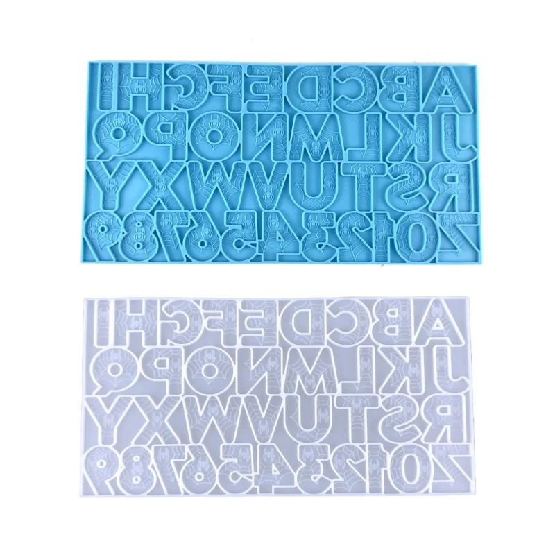 

Силиконовая форма с буквами и цифрами, силиконовые формы для литья из алфавита и смолы для поделок из эпоксидной смолы, изготовление брелоков, ювелирных изделий, K3ND
