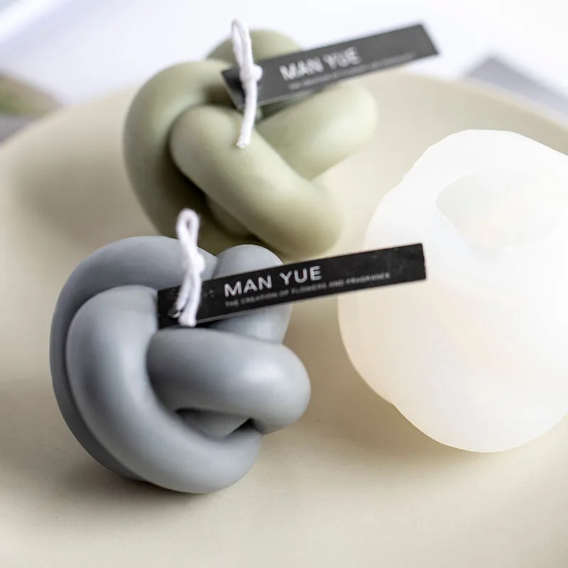 

MYUE толстая шерсть волшебный шар форма Творческий DIY Ароматизированная свеча мыло ручной работы 3D трехмерный узел пищевой силикон