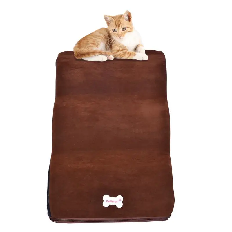 

Pet 3 Steps Stairs Dog House Dog Stairs For Small Dog Cat Pet Ramp Ladder Anti-slip Removable Dogs Bed Stairs Pet Supplies