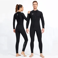 3mm new neoprene wetsuit men one piece diagonal zipper long sleeve swimsuit warm women underwater snorkeling surfing wetsuit