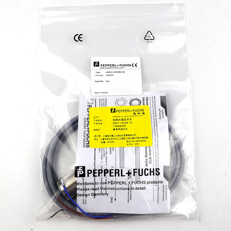 

NBB10-30GM60-A2 German Cylindrical Proximity Switch Sensor Inductive Induction Switch Brand New Original NBB10-30GM60-A2