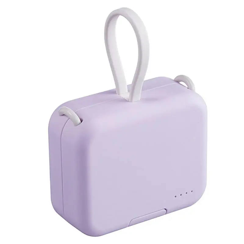 

Мини-зарядное устройство для телефона, 4000 мАч, милое портативное маленькое зарядное устройство, многофункциональное Внешнее зарядное устр...