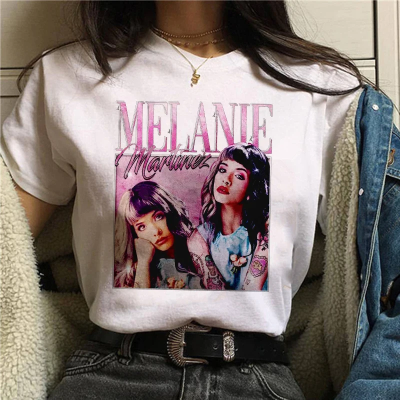 gotycka koszulka z lat 2000-х футболка Melanie Martinez женская забавная манга японское аниме одежда