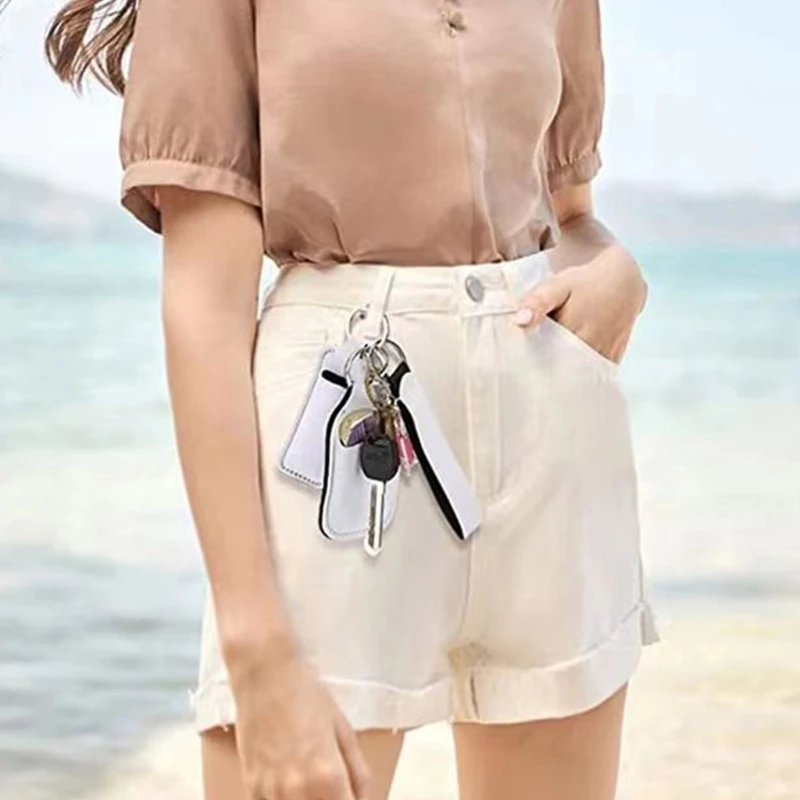 30 шт. ремешок для ключей с ремешком Balnk держатель помады и дорожный бутылки |