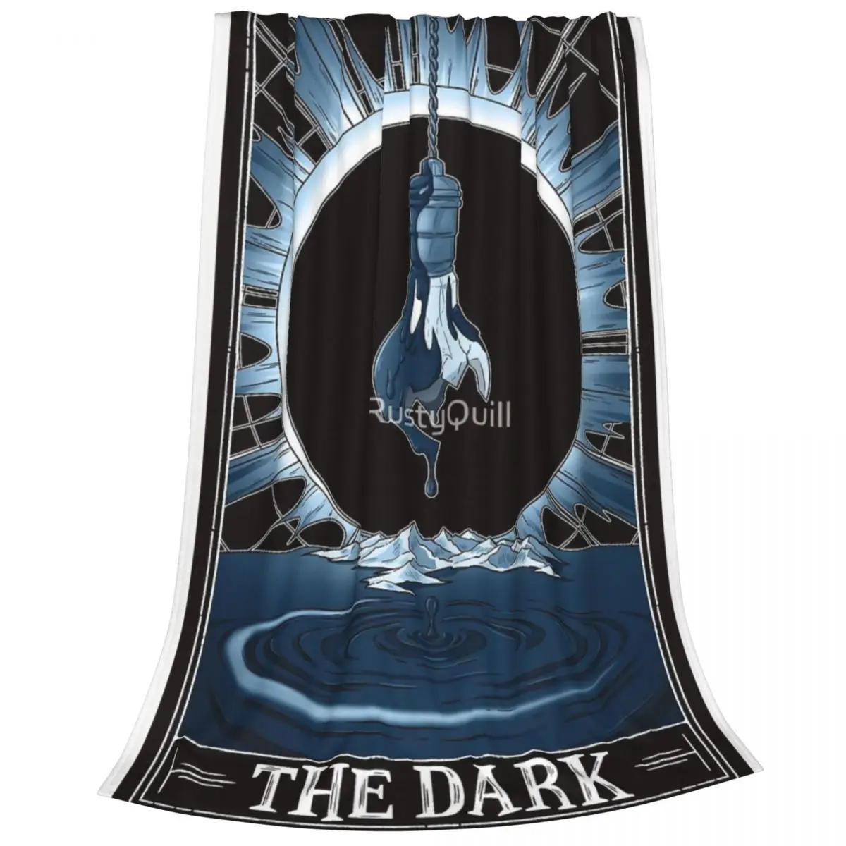 Темный таротестковый (темный) одеяло покрывало на кровать дорожные покрывала для