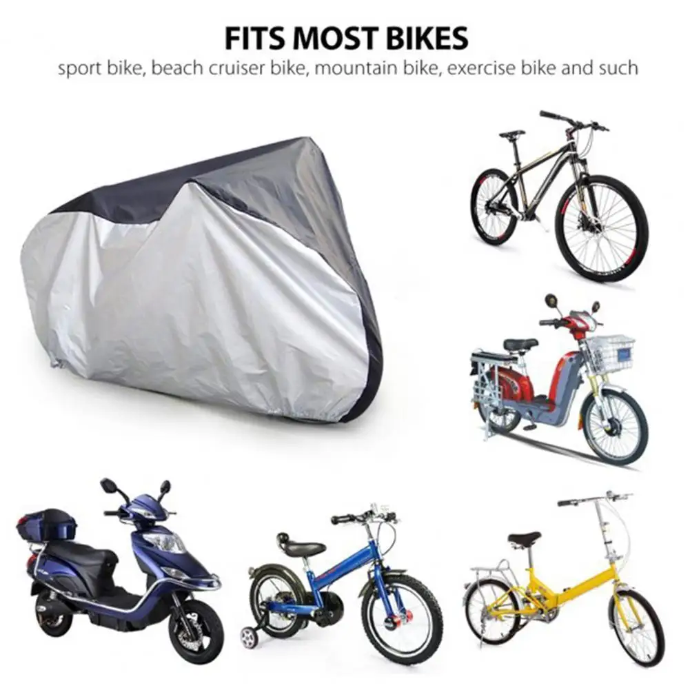 

Bike Rain Cover Dust-proof Water-proof Folding Rain Sun UV Proof Sport Bike Cover for Outdoor
