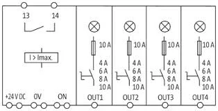 Фото Модуль защиты MICO 4.10-9000-41034- 0401000   Защита электронной цепи Mikron HPM 450U 24 В постоянного тока 4 А №3