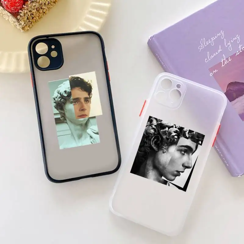 

Timothy Chalmet actor Phone Case matte transparent For iphone 7 8 11 12 13 plus mini x xs xr pro max cover