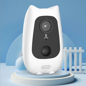 Creative WiFi Battery Surveillance Camera Solar Wireless HD Home Baby Surveillance Camera APP Alarm Push Two-way Voice Battery
