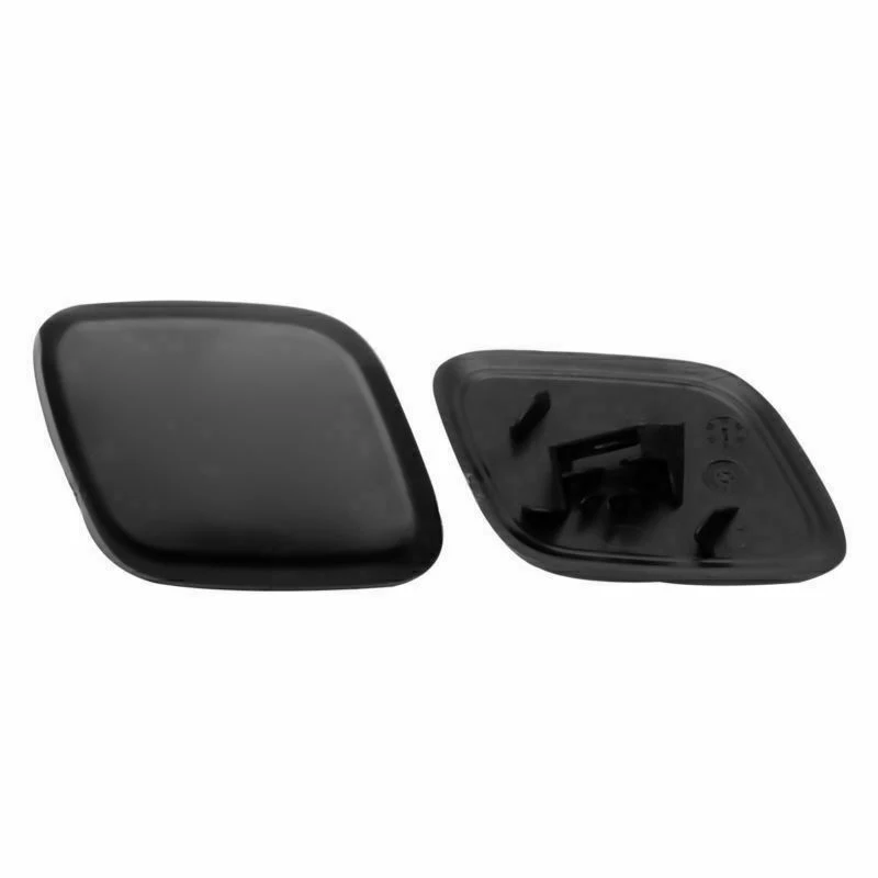 Черный Пластиковый Чехол Для Насадки Омывателя Фар Автомобиля Пара Передних