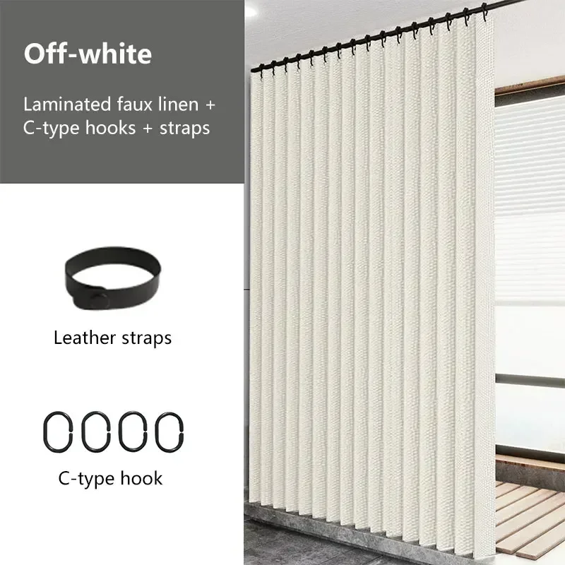 

Складная водонепроницаемая душевая штора из полиэстера