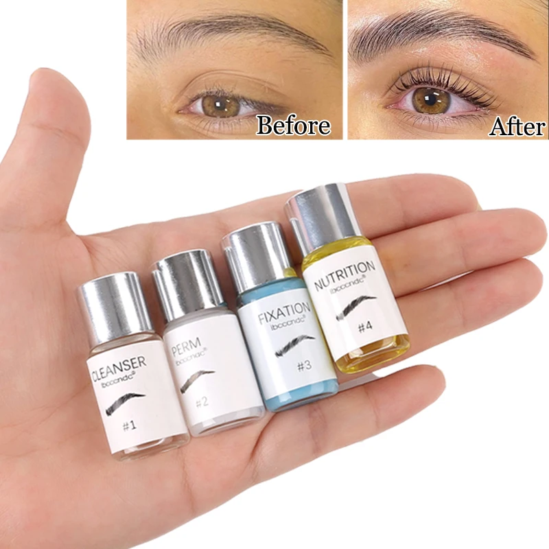 

5ml Eyebrow Styling Perm Lotion Semi-Permanent Brow Lifting Enhancer Eyebrow Lamination Styling Kit Women Beauty Salon Tools