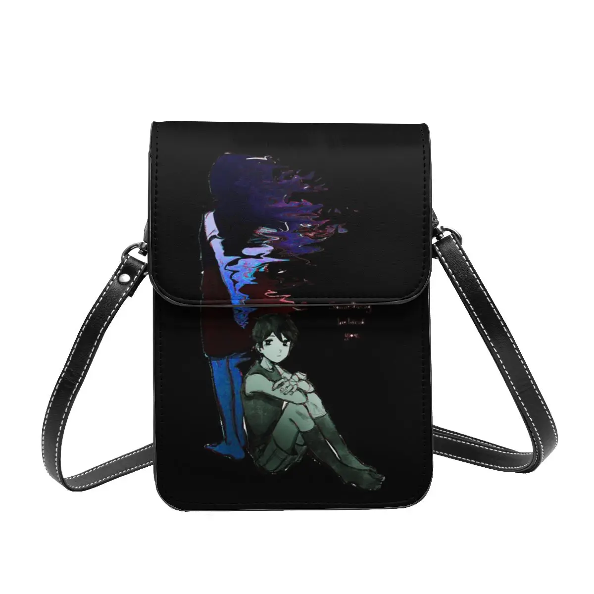 

Сумка на плечо Omori для видеоигр, деловая кожаная женская Ретро-сумка, оптом