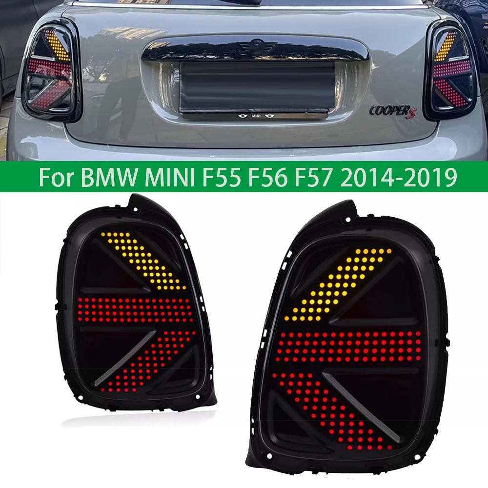 Пара светодиодных задних фонарей в сборе для BMW Mini Cooper F55 F56 F57 2014-2019 задние ходовые