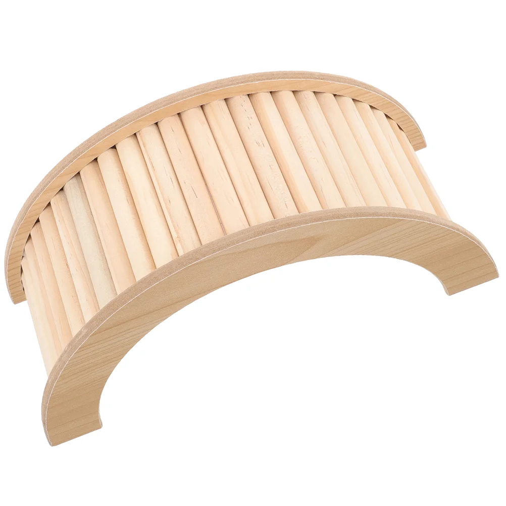 

Hamster Wood Bridge Guinea Ramp Chinchilla Training Ladder Rat Biting Toy Toys