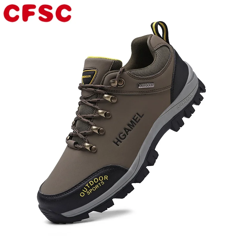 

Outdoor Men Treking Shoes Breathable Climbing Hiking Sneakers Men Trainers Comfortable Walking Casual Shoes Men Camping Shoes