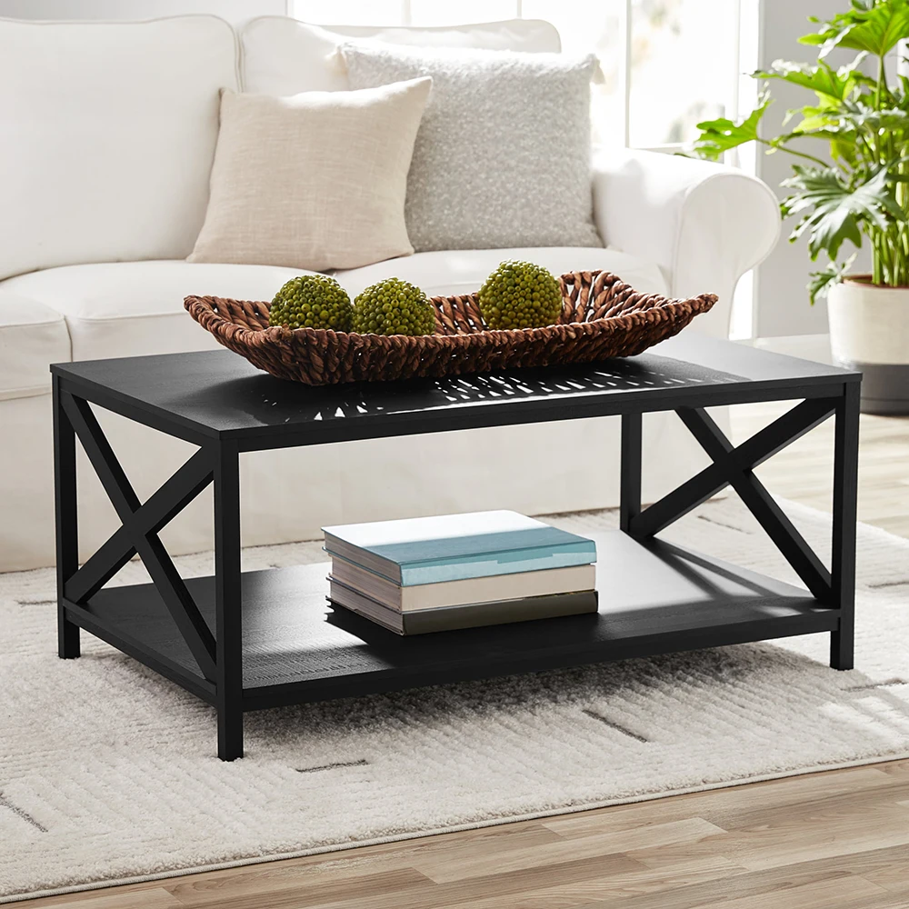 

Coffee Table 2-Tier Tea Table with Wooden, Lift Tabletop Dining Table Home Furniture Center Table Living Room