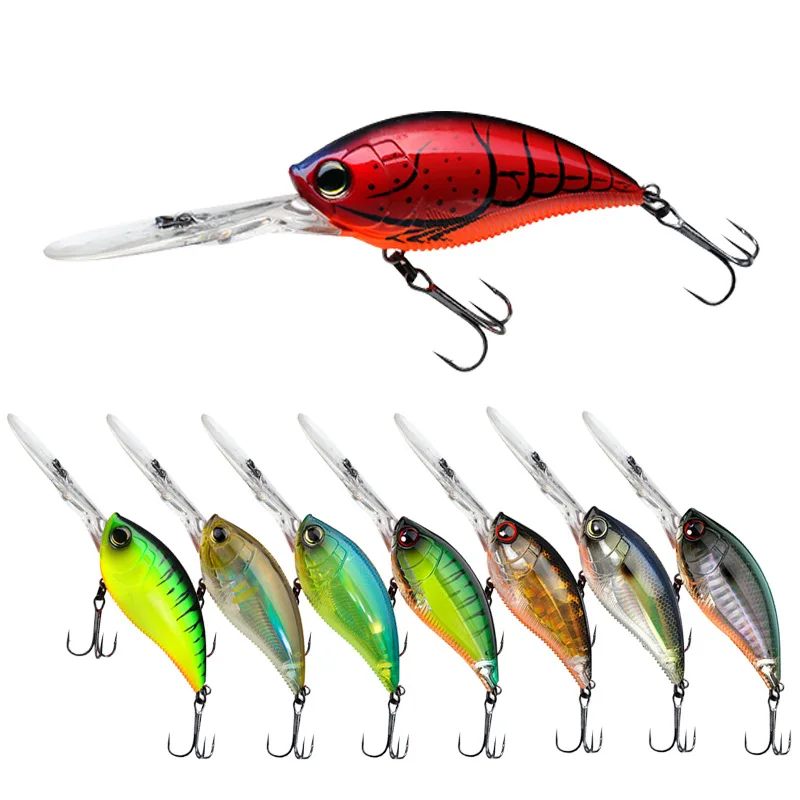 2020 Crankbait Fishing Lure Rock Bait Weights 11.4cm 21g Trolling Saltwater Lures Whoppers Trolling Lure Crank Bait Fake Fish