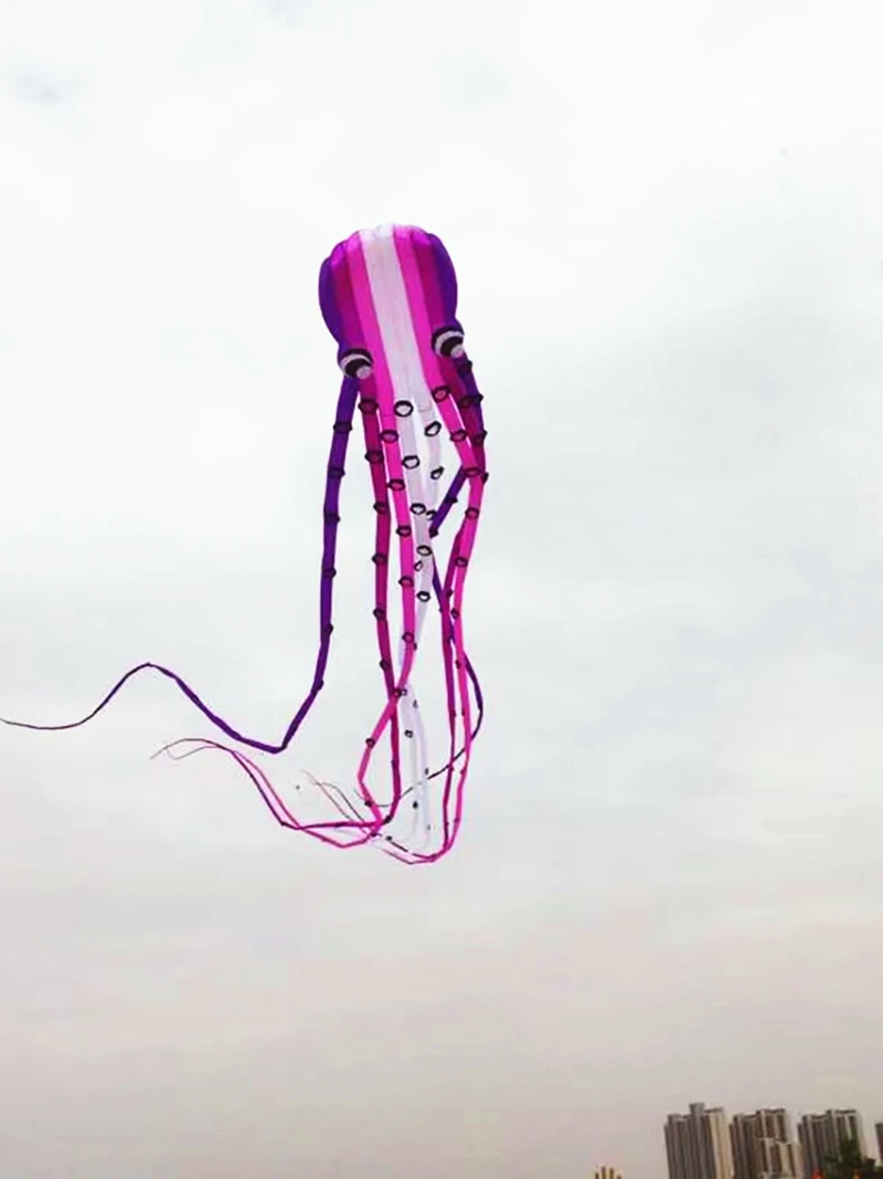 Большой воздушный змей-осьминог для взрослых мягкие воздушные змеи