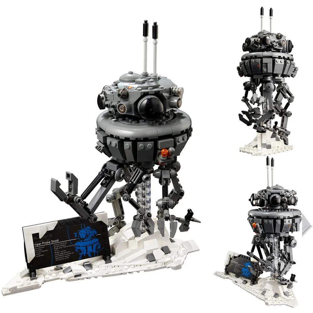 

Disney Stars Space Wars IMPERIAL VIPER PROBE DROID Detector 75306 Building Block Bricks Kid Children Toy Set Gift