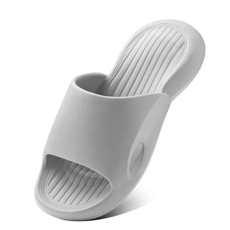 2023 Summer EVA Light Slippers Women And Men Anti-slip Bathroom Slides Leisure Soft Sole Comfortable Couple Home Slippers