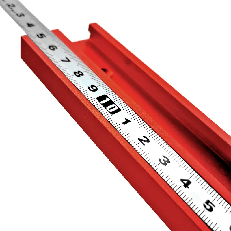 

1/2m Stainless Steel Miter Track Metric Tape Measure Self Adhesive Scale Metre Ruler Rust-Proof Measuring Construction Tool
