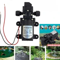 12v 60w automatic diaphragm pump mini electric car washing pump water pump sprayer water pump home garden fountain tools