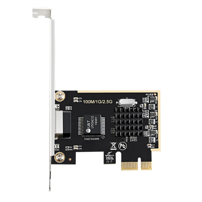 2 5G сетевая карта PCI-E настольная RTL8152 для игр высокоскоростная |