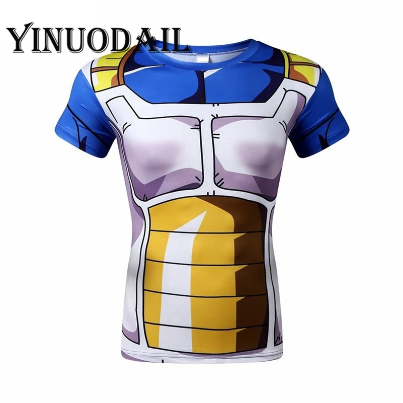 

Dragon Ball Goku Super Saiyan Oversize T Shirts Men Women Clothes Short Sleeve T-shirt Men Cosplay Breathable Jersey