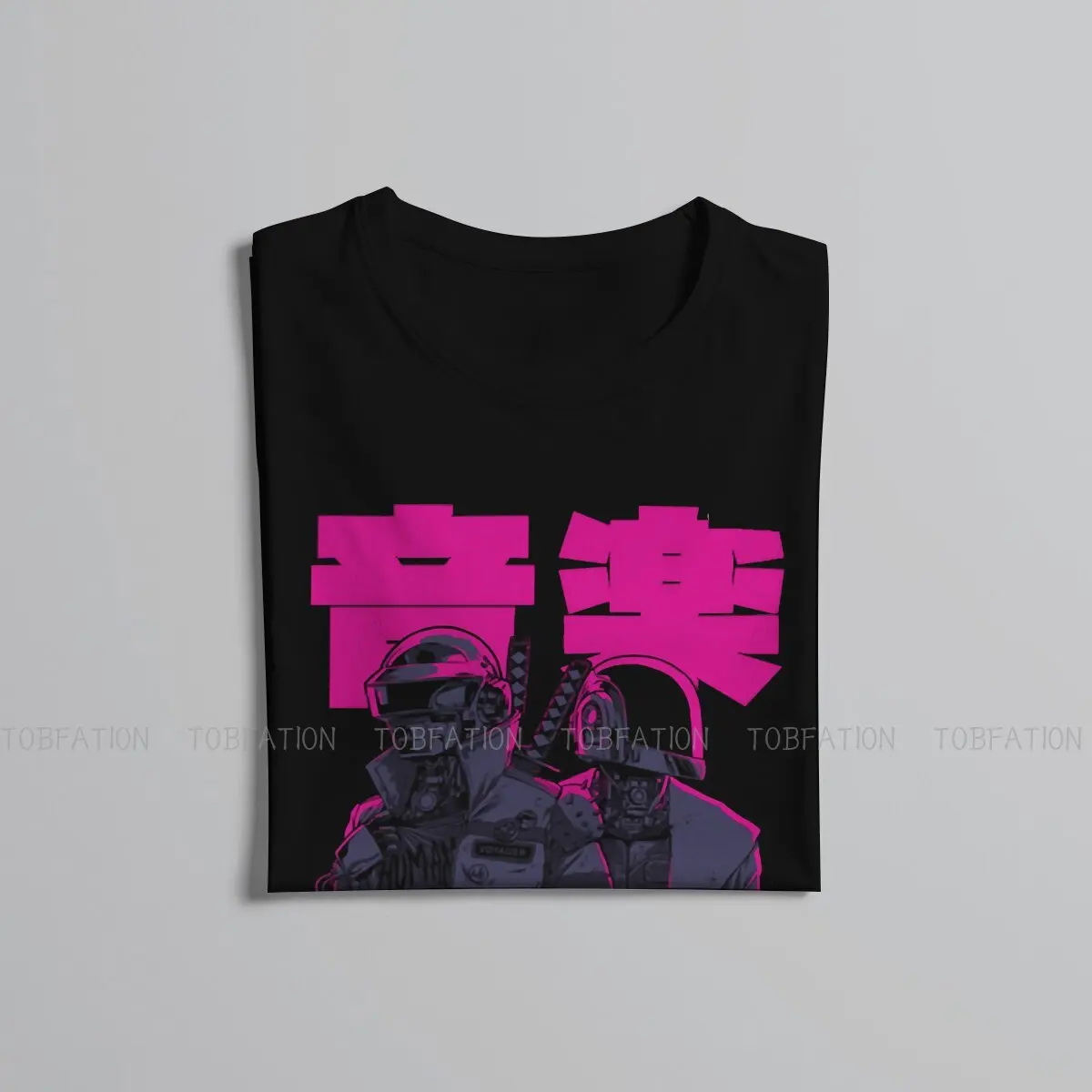 Футболка мужская с принтом в стиле кибер-рок