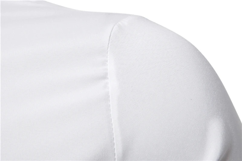 Summer Autumn New Youth Fashion Casual Personality Leather Collar Men's Long Sleeve Shirt 80% Cotton Lapel Solid Color Men's Top
