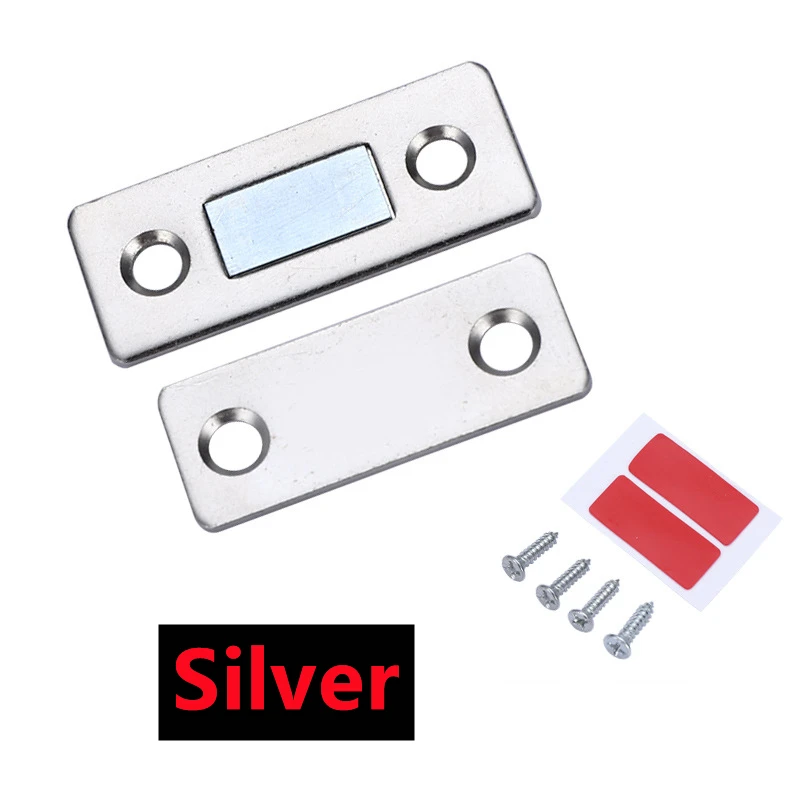 

Магнитная защелка для шкафа, ультратонкая клейкая защелка для шкафа, магнитная защелка для кухонного шкафа, дверная защелка, магнитная дверная защелка