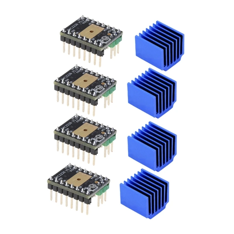

TMC2226 V1.0 Stepper Motor Driver UART 2226 Replacement for TMC 2209 3D Printer Parts Ultra-Silent
