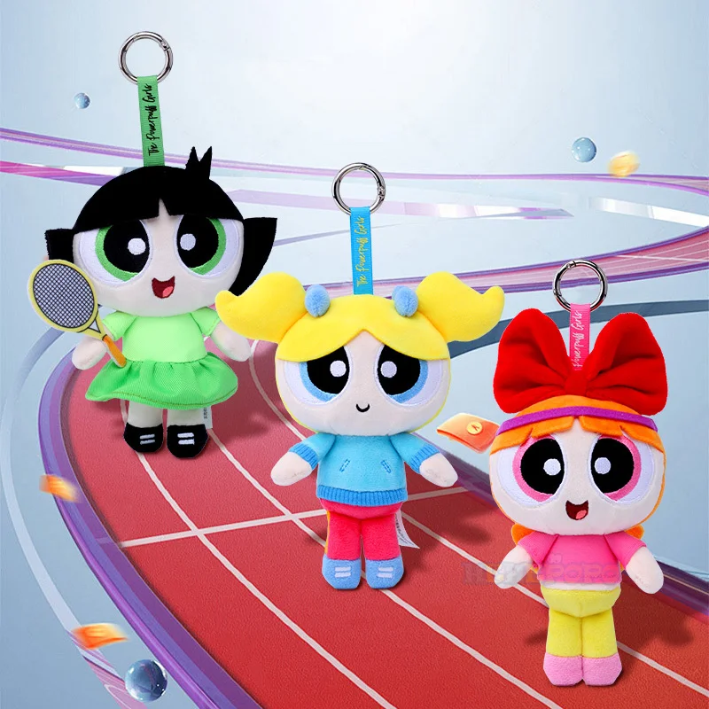 Фото Новый плюшевый брелок Kawaii Anime The Powerpuff Girls Princess Morbucks Mojo Jojo Blossom Bubbles Buttercup Pp, хлопковые куклы №4