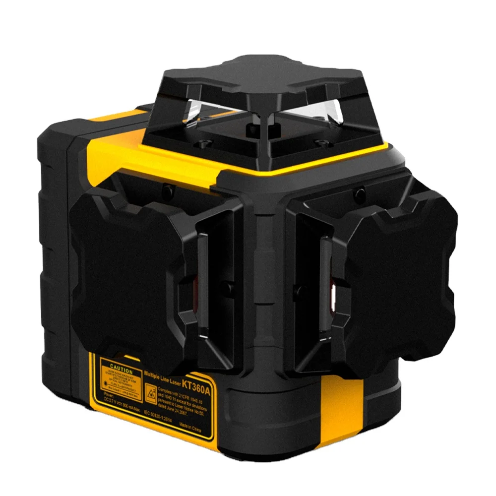 

Лазерный нивелир Kaiweets KT360A, самонивелирующийся и ручной инструмент с зеленым лучом