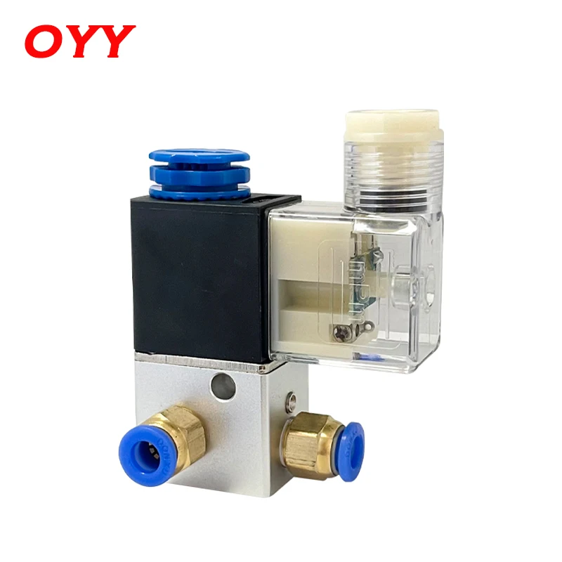 Двухпозиционный электронный электромагнитный клапан 3V1-06/M5 12 в пост. Тока 24 220 В