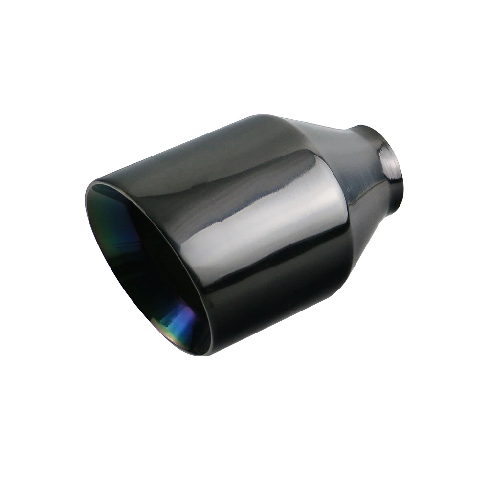 Автомобильный выхлопной наконечник интерфейса 51 мм Наклонный Овальный выход 102